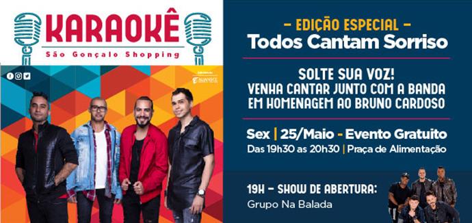 Karaokê Especial com Banda Sorriso Maroto