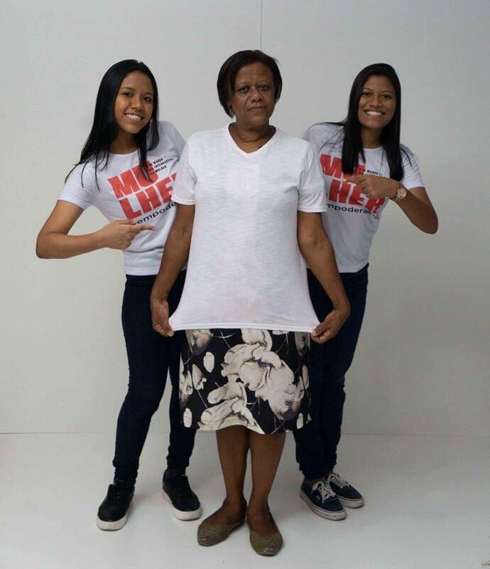 São Gonçalo Shopping -Tânia Loyola com as filhas Wendy e Mikaela