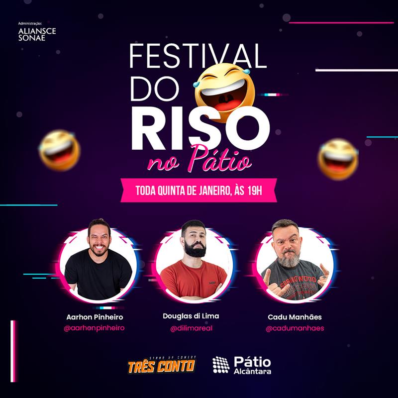 Festival do Riso no Pátio